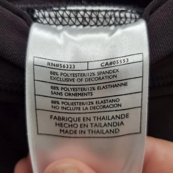 Nike‎ NikeFit Dry Women's Brown Basic Loose Fit Cropped Athletic Leggings Size S - Picture 4 of 5